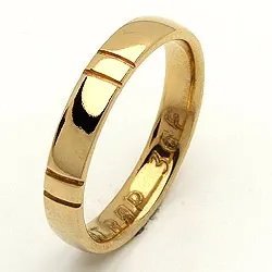 Giftering fra rs of scandinavia i 14 karat gull