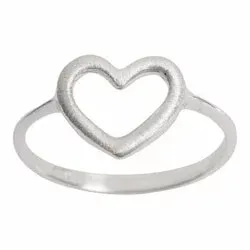 NORDAHL ANDERSEN hjerte ring i sølv