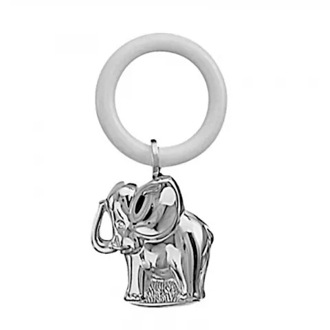 Dåpsgave: elefant barnedåpsgave i sølvplett  modell: 150-87765