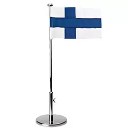 Dåpsgave: flaggstang i Rustfritt stål  modell: 150-81021