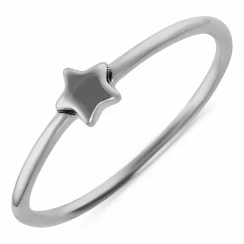 kolleksjonsprøve Simple Rings stjerne ring i sølv