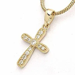 kors anheng i 9 karat gull