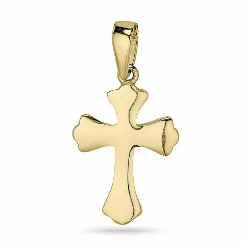 Kors anheng i 9 karat gull