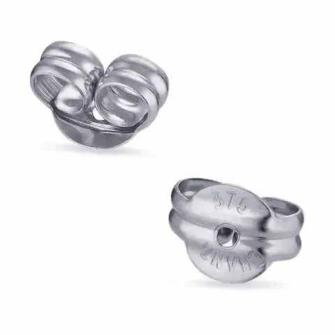 butterflies i 9 karat hvitt gull