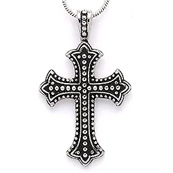 Abstrakt Hard Steel kors anheng i stål