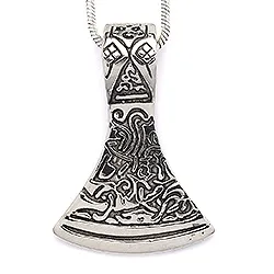 Store Hard Steel øks anheng i stål