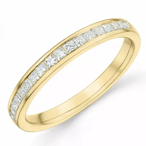 diamant ring i 14 karat gull 0,128 ct 0,20 ct