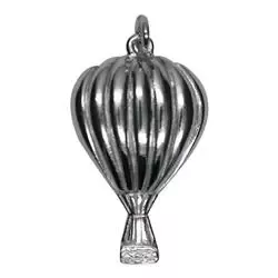 Luftballong anheng i sølv