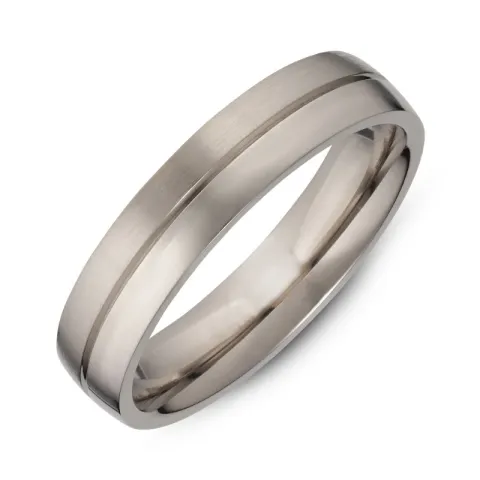 Herrering i titanium