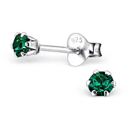 Liten øredobber i sølv