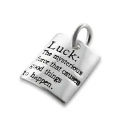 Luck anheng i sølv