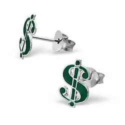 Dollar øredobber i sølv