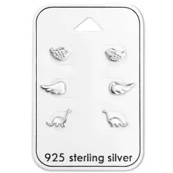 dyr øredobber i sølv