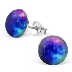 Universet øredobber i sølv