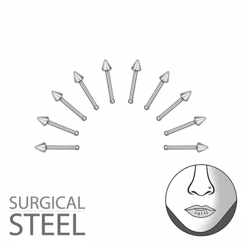 nesepiercing i stål