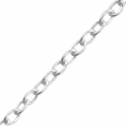 ankelkjede i sølv 24 cm 3 cm x 1,0 mm
