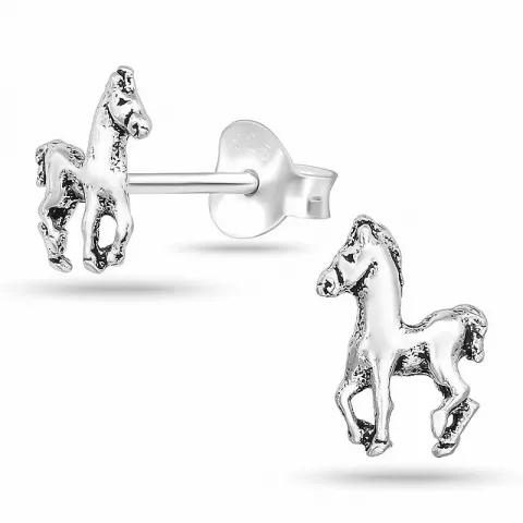 hester ørestikker i sølv