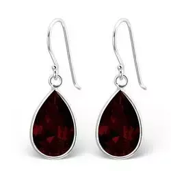 Dråpe øredobber i sølv