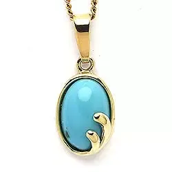 Anheng i 9 karat gull