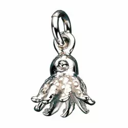 Blank Scrouples blekksprut anheng i sølv