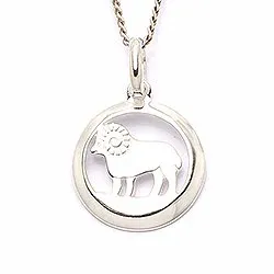 Scrouples væren anheng i sølv