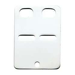 Scrouples ID-plate i sølv