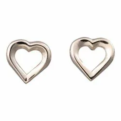 NORDAHL ANDERSEN hjerte øredobber i 8 karat