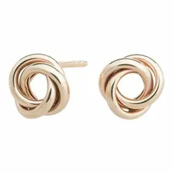 NORDAHL ANDERSEN runde øredobber i 8 karat