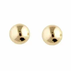 5 mm NORDAHL ANDERSEN kule øredobber i 14 karat gull
