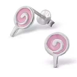 Kjærlighet på pinne ørestikker i sølv