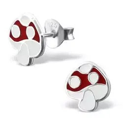 Paddehatt ørestikker i sølv