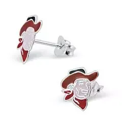 Cowboy øredobber i sølv