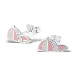 Caps øredobber i sølv