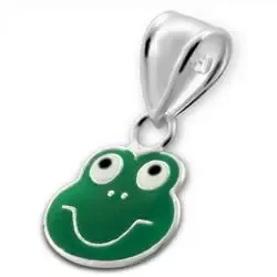 Frosk anheng i sølv