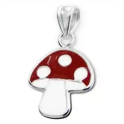 Paddehatt anheng i sølv