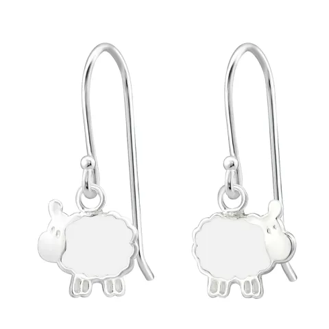 Får øredobber i sølv