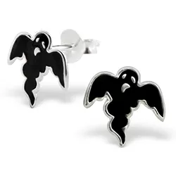 Spøkelse øredobber i sølv