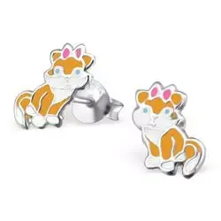 Billiige rev øredobber i sølv