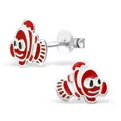 Fisk ørestikker i sølv