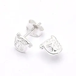 Aagaard hester øredobber i sølv