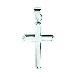 Aagaard kors anheng i sølv