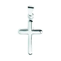 Aagaard kors anheng i sølv