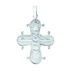 Dagmarkors aagaard 18 x 23 mm anheng i sølv