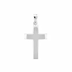 Aagaard kors anheng i sølv