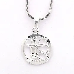 Aagaard skytten stjernetegnet anheng i sølv