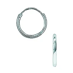 12 mm Aagaard creol i sølv