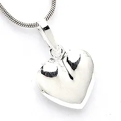 13 x 11,5 mm Aagaard hjerte anheng i sølv