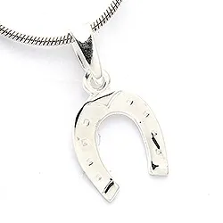 Aagaard hestesko anheng i sølv