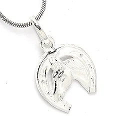 Aagaard hestesko anheng i sølv