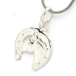 Aagaard hestesko anheng i sølv